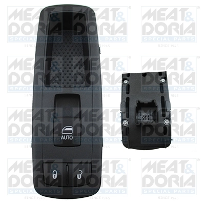 Switch, window regulator